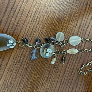 Silpada K & R collection brass statement necklace.